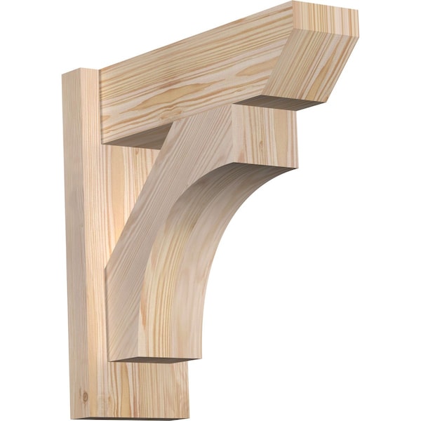 Ekena Millwork Westlake Slat Smooth Outlooker, Douglas Fir, 5 1/2"W x 16"D x 16"H OUT06X16X16WTL06SDF - main